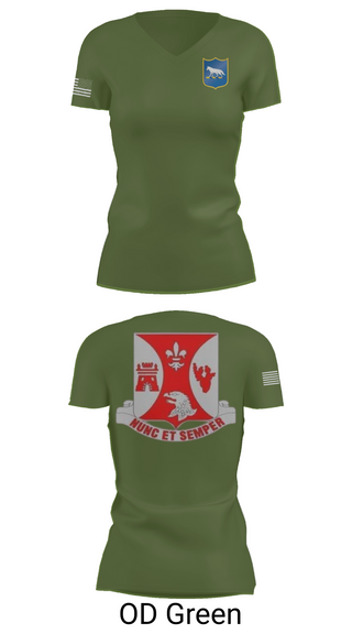 Womens Short Sleeve Vneck Shirt, 2/196th RTI, , Teamtime, Team time, sublimation, custom sports apparel, team uniforms, spirit wear, spiritwear, sports uniforms, custom shirts, team store, custom team store, fundraiser sports, apparel fundraiser