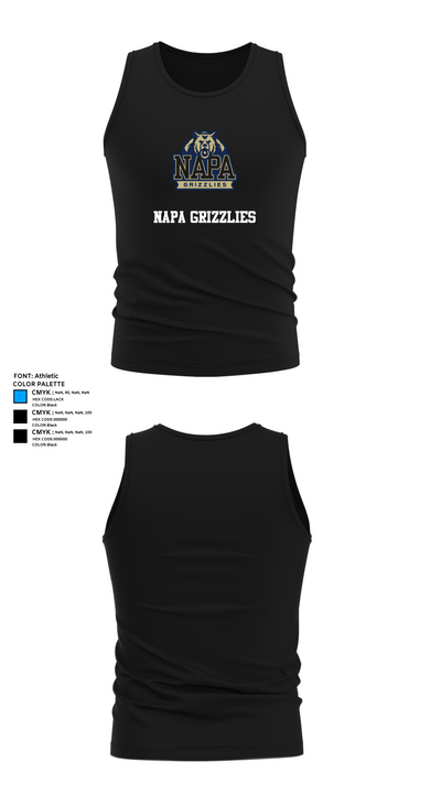 Napa Grizzlies 4905083 Tank Top - 32