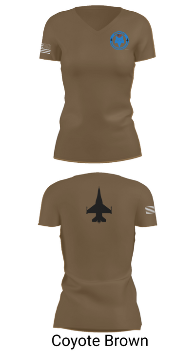 169th Maintenance Squadron 8743649 Women's Short Sleeve V-neck Shirt - 8