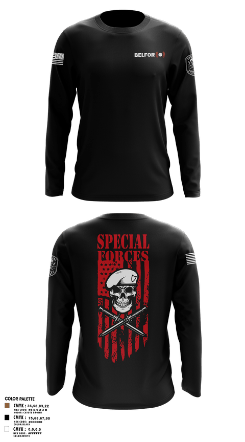 Long Sleeve Performance Shirt, Belfor, , Teamtime, Team time, sublimation, custom sports apparel, team uniforms, spirit wear, spiritwear, sports uniforms, custom shirts, team store, custom team store, fundraiser sports, apparel fundraiser