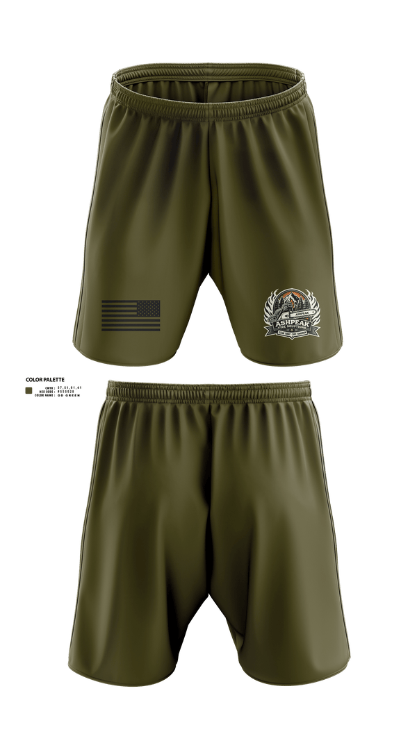 Athletic Shorts With Pockets, AshPeak Fire Solutions, , Teamtime, Team time, sublimation, custom sports apparel, team uniforms, spirit wear, spiritwear, sports uniforms, custom shirts, team store, custom team store, fundraiser sports, apparel fundraiser