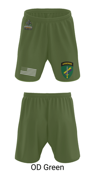Athletic Shorts With Pockets, D Co 436th CA BN, , Teamtime, Team time, sublimation, custom sports apparel, team uniforms, spirit wear, spiritwear, sports uniforms, custom shirts, team store, custom team store, fundraiser sports, apparel fundraiser