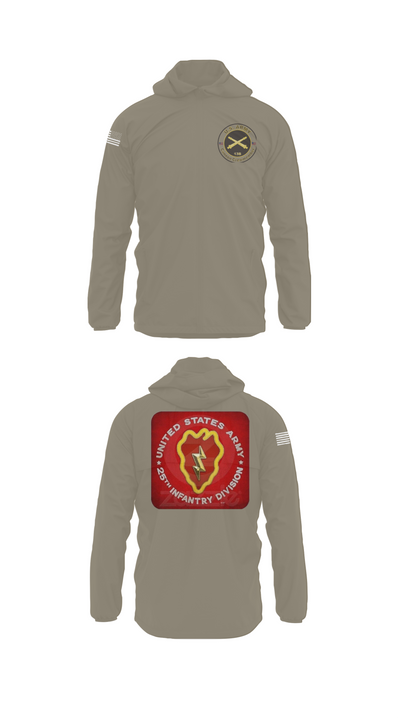 25th infantry division C-Btry 1/8 FA 8241745 Windbreaker - 61