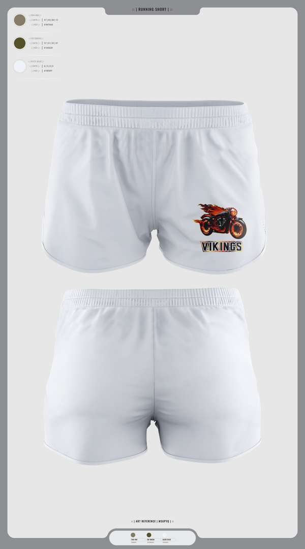 Womens Shorts, Vikings, , Teamtime, Team time, sublimation, custom sports apparel, team uniforms, spirit wear, spiritwear, sports uniforms, custom shirts, team store, custom team store, fundraiser sports, apparel fundraiser