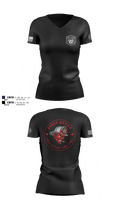 South Adams County FD 45704718 Women's Short Sleeve V-neck Shirt - 1 (1)