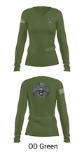 2-23IN CRAZYHORSE CO. 51563719 Women's Long Sleeve V-neck Shirt - 57