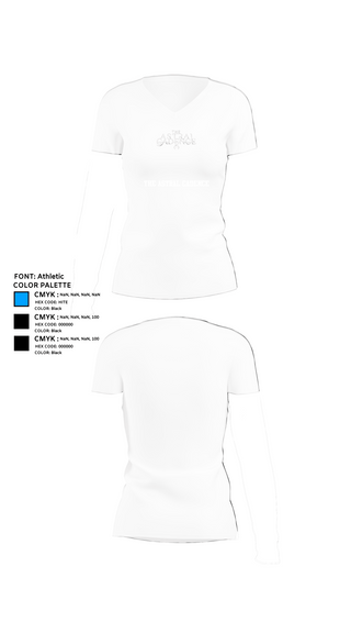 Womens Short Sleeve Vneck Shirt, The Astral Cadence, , Teamtime, Team time, sublimation, custom sports apparel, team uniforms, spirit wear, spiritwear, sports uniforms, custom shirts, team store, custom team store, fundraiser sports, apparel fundraiser