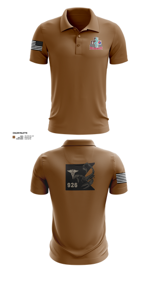 Short Sleeve Performance Polo, 926 PM, Army, Teamtime, Team time, sublimation, custom sports apparel, team uniforms, spirit wear, spiritwear, sports uniforms, custom shirts, team store, custom team store, fundraiser sports, apparel fundraiser