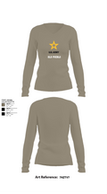 Old Pueblo 62113745 Women's Long Sleeve V-neck Shirt - 62
