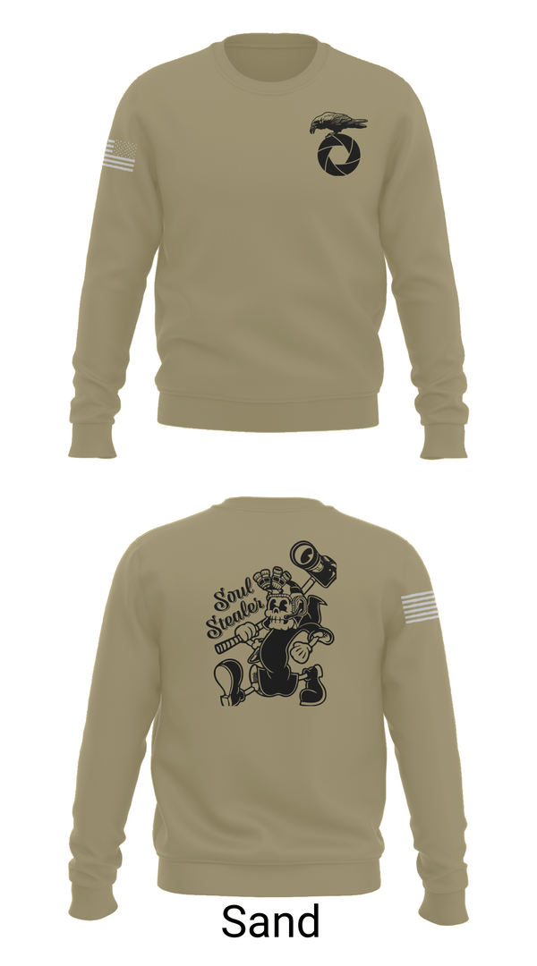 Crew Neck Sweatshirt, MCAGCC COMMSTRAT, , Teamtime, Team time, sublimation, custom sports apparel, team uniforms, spirit wear, spiritwear, sports uniforms, custom shirts, team store, custom team store, fundraiser sports, apparel fundraiser