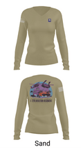 1-228 HHC Phantoms 17599849 Women's Long Sleeve V-neck Shirt - 97