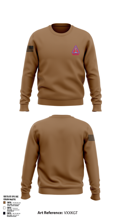 Recruiting and Retention Battalion 2441772 Crew Neck Sweatshirt - 101