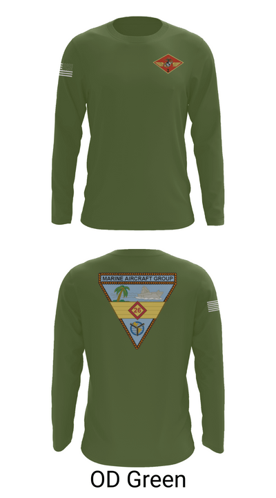 2nd MAW 13014265 Long Sleeve Performance Shirt 46