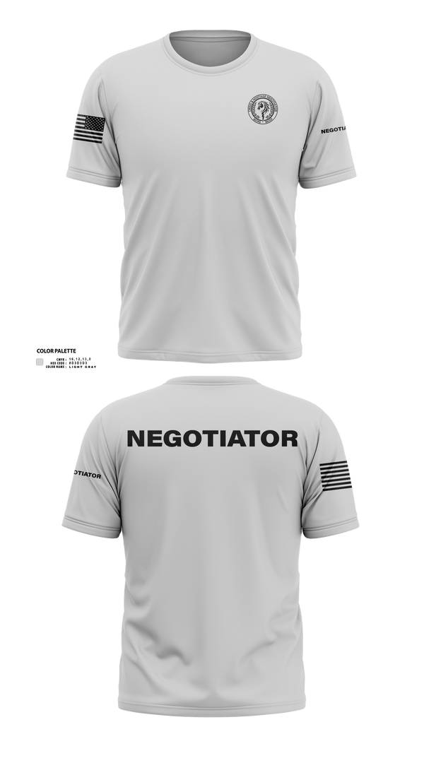 Old School Cotton Feel Shirt, Montgomery County Police CNT, , Teamtime, Team time, sublimation, custom sports apparel, team uniforms, spirit wear, spiritwear, sports uniforms, custom shirts, team store, custom team store, fundraiser sports, apparel fundraiser