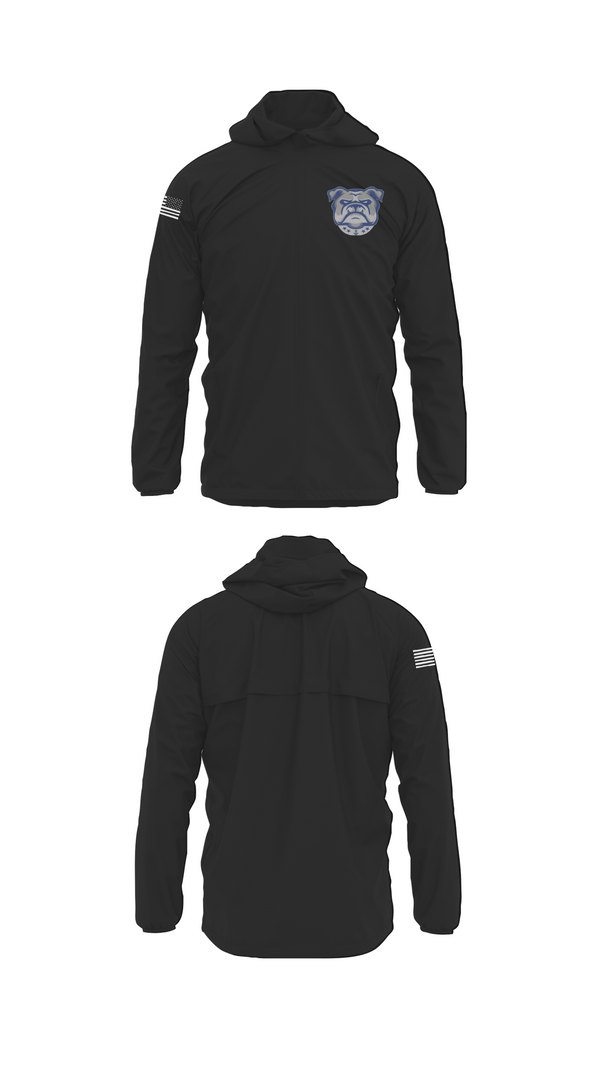 Windbreaker, Bate Middle School (John W. Bate) Baseball, Baseball, Teamtime, Team time, sublimation, custom sports apparel, team uniforms, spirit wear, spiritwear, sports uniforms, custom shirts, team store, custom team store, fundraiser sports, apparel fundraiser