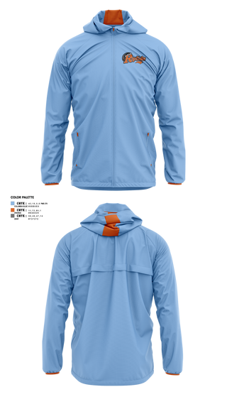 Windbreaker, Carolina Riptide, Baseball, Teamtime, Team time, sublimation, custom sports apparel, team uniforms, spirit wear, spiritwear, sports uniforms, custom shirts, team store, custom team store, fundraiser sports, apparel fundraiser
