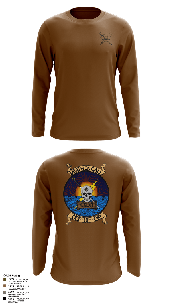 Long Sleeve Performance Shirt, 146th ASOS, Air Force, Teamtime, Team time, sublimation, custom sports apparel, team uniforms, spirit wear, spiritwear, sports uniforms, custom shirts, team store, custom team store, fundraiser sports, apparel fundraiser
