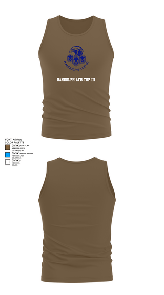 Tank Top, Randolph AFB Top III, , Teamtime, Team time, sublimation, custom sports apparel, team uniforms, spirit wear, spiritwear, sports uniforms, custom shirts, team store, custom team store, fundraiser sports, apparel fundraiser