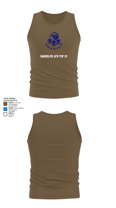 Randolph AFB Top III 66201325 Tank Top - 19