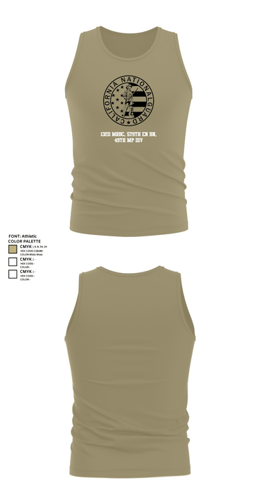 132d MRBC, 579th EN BN, 49th MP DIV 50518216 Tank Top - 94