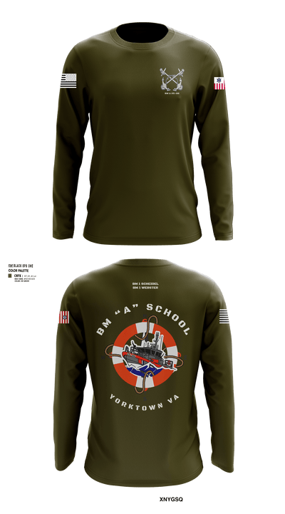BM “A” 25-06 10728160 Long Sleeve Performance Shirt 106