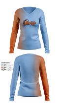 Carolina Riptide 96091150 Women's Long Sleeve V-neck Shirt - 7