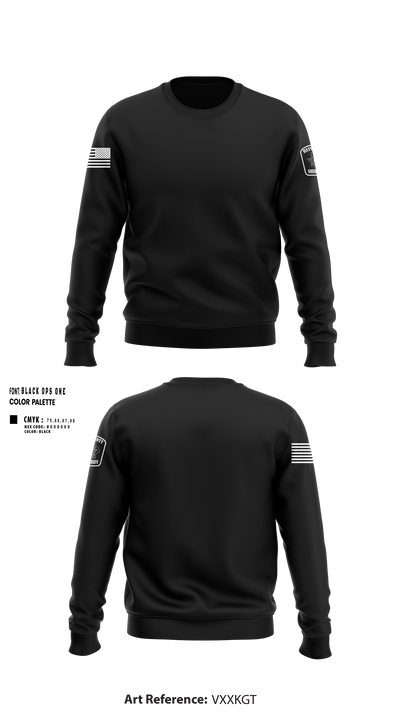 Hays County Sheriff’s Office 39669531 Crew Neck Sweatshirt - 200