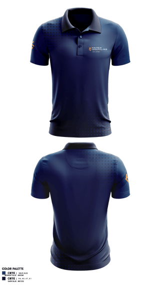 Short Sleeve Performance Polo, Kaizen Grappling Foundation, Wrestling, Teamtime, Team time, sublimation, custom sports apparel, team uniforms, spirit wear, spiritwear, sports uniforms, custom shirts, team store, custom team store, fundraiser sports, apparel fundraiser