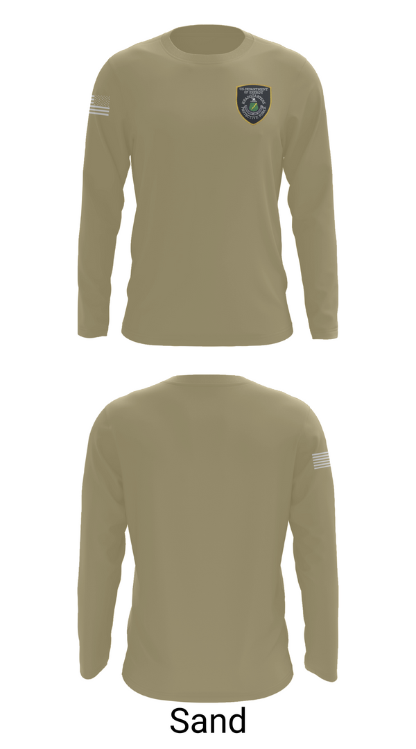 Long Sleeve Performance Shirt, D.O.E. Protective Force, , Teamtime, Team time, sublimation, custom sports apparel, team uniforms, spirit wear, spiritwear, sports uniforms, custom shirts, team store, custom team store, fundraiser sports, apparel fundraiser