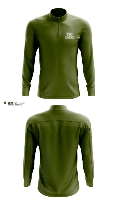 Team kinsley 90432107 Quarter Zip Jacket - 2