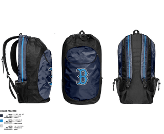 Gear Bag, Beacon Bluedemons, Baseball, Teamtime, Team time, sublimation, custom sports apparel, team uniforms, spirit wear, spiritwear, sports uniforms, custom shirts, team store, custom team store, fundraiser sports, apparel fundraiser