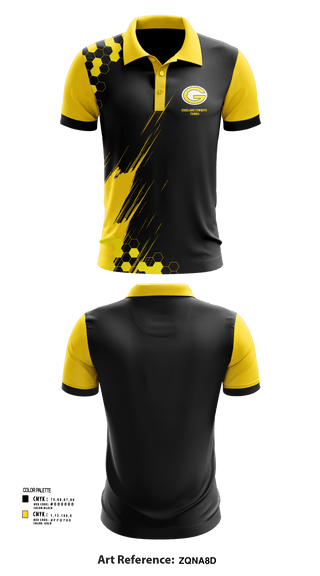 Short Sleeve Performance Polo, Goodland Cowboys Tennis, Tennis, Teamtime, Team time, sublimation, custom sports apparel, team uniforms, spirit wear, spiritwear, sports uniforms, custom shirts, team store, custom team store, fundraiser sports, apparel fundraiser