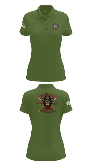 Womens Short Sleeve Performance Polo, PVFR, , Teamtime, Team time, sublimation, custom sports apparel, team uniforms, spirit wear, spiritwear, sports uniforms, custom shirts, team store, custom team store, fundraiser sports, apparel fundraiser