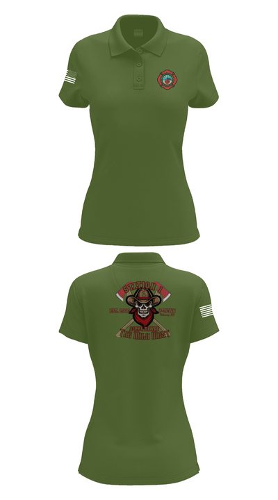 PVFR 80552354 Women's Short Sleeve Performance Polo  - 55