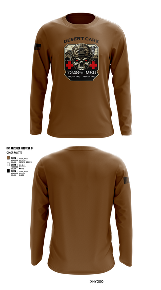 Long Sleeve Performance Shirt, 7248th MSU, , Teamtime, Team time, sublimation, custom sports apparel, team uniforms, spirit wear, spiritwear, sports uniforms, custom shirts, team store, custom team store, fundraiser sports, apparel fundraiser