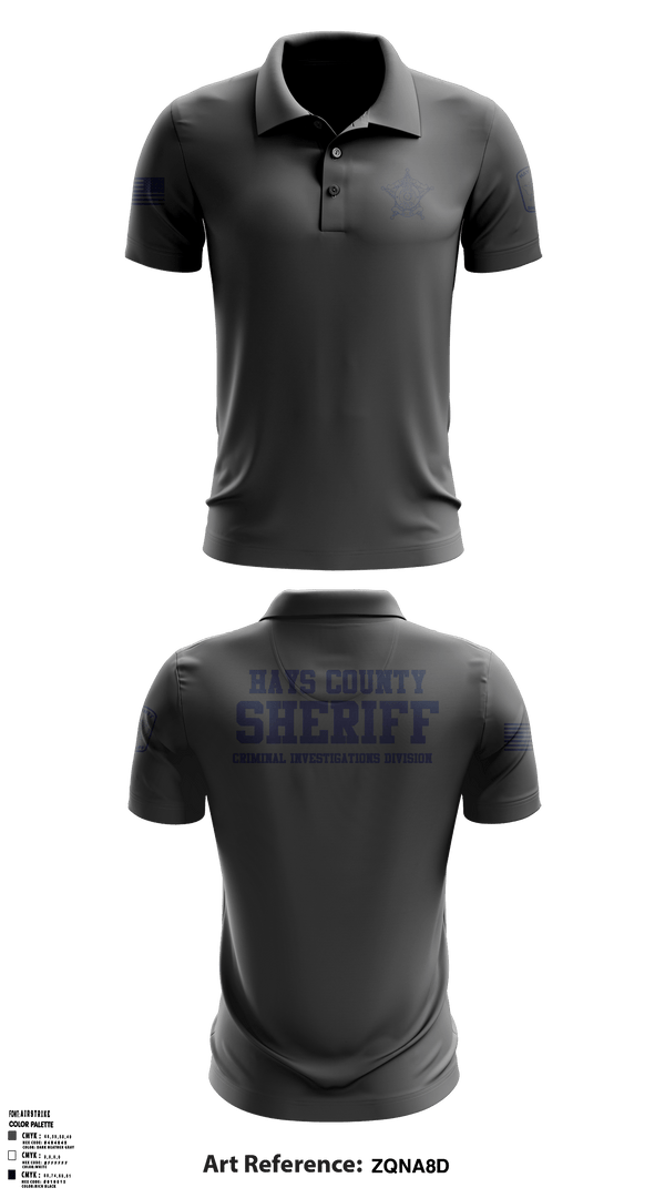 Short Sleeve Performance Polo, Hays County Sheriff's Office - CID, , Teamtime, Team time, sublimation, custom sports apparel, team uniforms, spirit wear, spiritwear, sports uniforms, custom shirts, team store, custom team store, fundraiser sports, apparel fundraiser