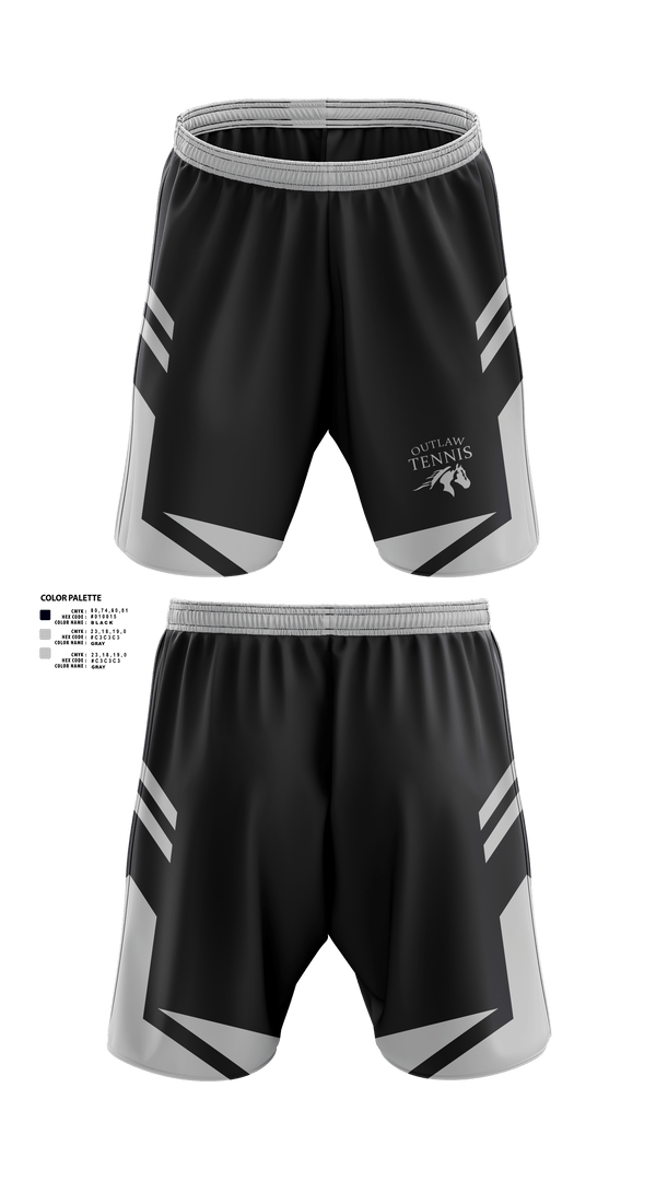 Athletic Shorts With Pockets, Sisters High School Tennis, Tennis, Teamtime, Team time, sublimation, custom sports apparel, team uniforms, spirit wear, spiritwear, sports uniforms, custom shirts, team store, custom team store, fundraiser sports, apparel fundraiser