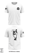 First battalion first Marines 71205958 Old School Cotton Feel Shirt - 3