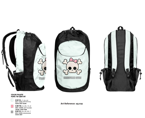 Gear Bag, Cycopaths Oahu, Spirit Store, Teamtime, Team time, sublimation, custom sports apparel, team uniforms, spirit wear, spiritwear, sports uniforms, custom shirts, team store, custom team store, fundraiser sports, apparel fundraiser