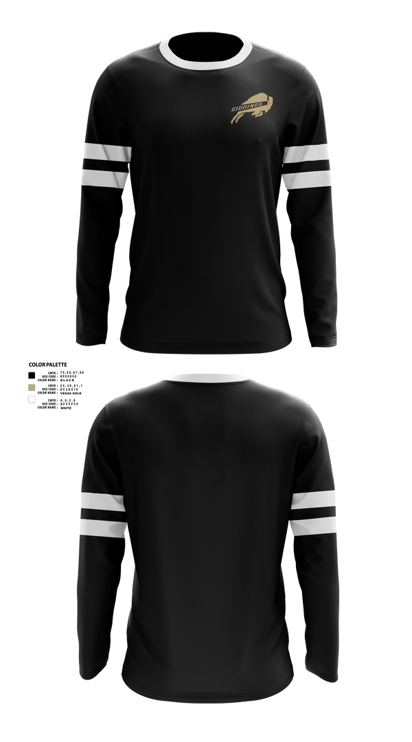 Long Sleeve Performance Shirt, Giddings Tennis, Tennis, Teamtime, Team time, sublimation, custom sports apparel, team uniforms, spirit wear, spiritwear, sports uniforms, custom shirts, team store, custom team store, fundraiser sports, apparel fundraiser