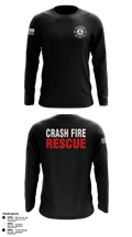 ISA Air base Fire Dept. 19172110 Long Sleeve Performance Shirt 62