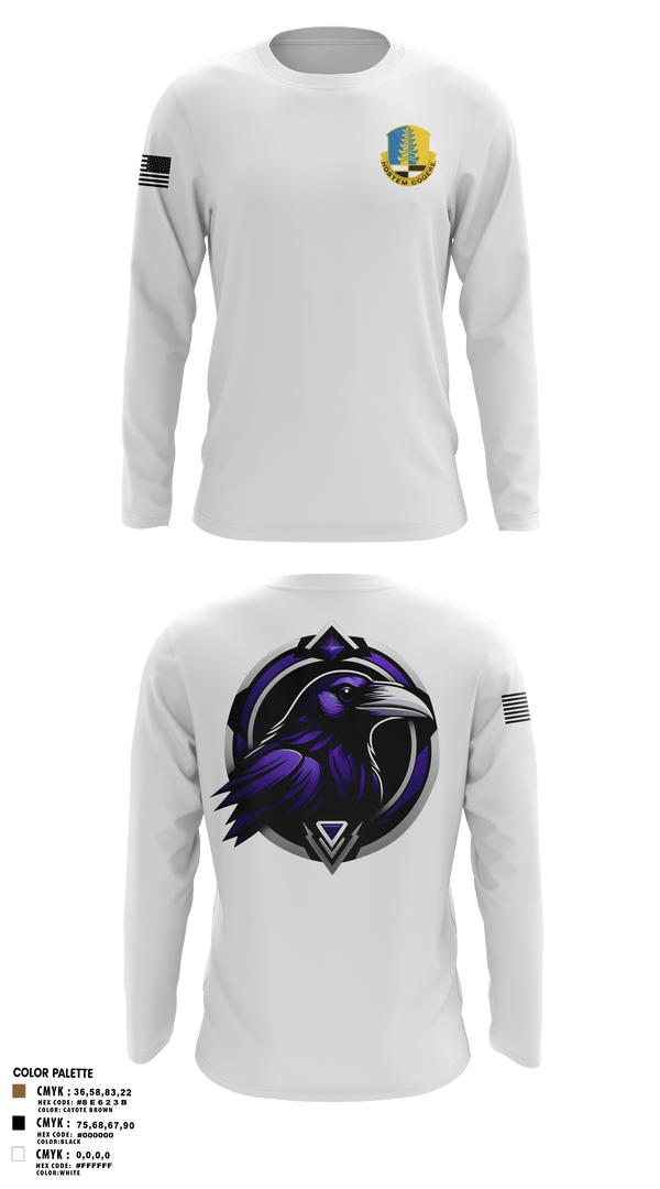 Long Sleeve Performance Shirt, 319th IEW, , Teamtime, Team time, sublimation, custom sports apparel, team uniforms, spirit wear, spiritwear, sports uniforms, custom shirts, team store, custom team store, fundraiser sports, apparel fundraiser