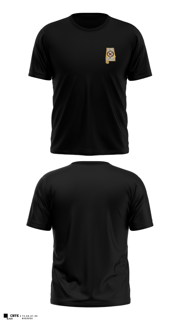 Old School Cotton Feel Shirt, Alabama SBI, Police, Teamtime, Team time, sublimation, custom sports apparel, team uniforms, spirit wear, spiritwear, sports uniforms, custom shirts, team store, custom team store, fundraiser sports, apparel fundraiser