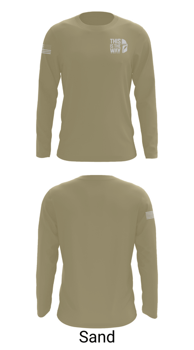 602nd Trans Det 75449921 Long Sleeve Performance Shirt 86