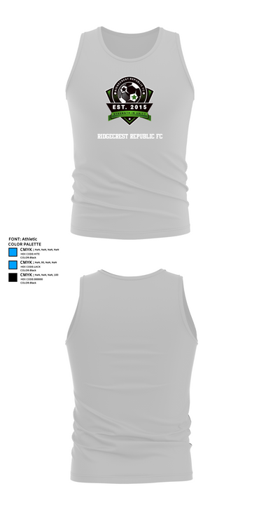 Ridgecrest Republic FC 85531677 Tank Top - 13