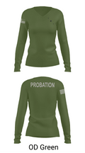 Ace 53947916 Women's Long Sleeve V-neck Shirt - 54
