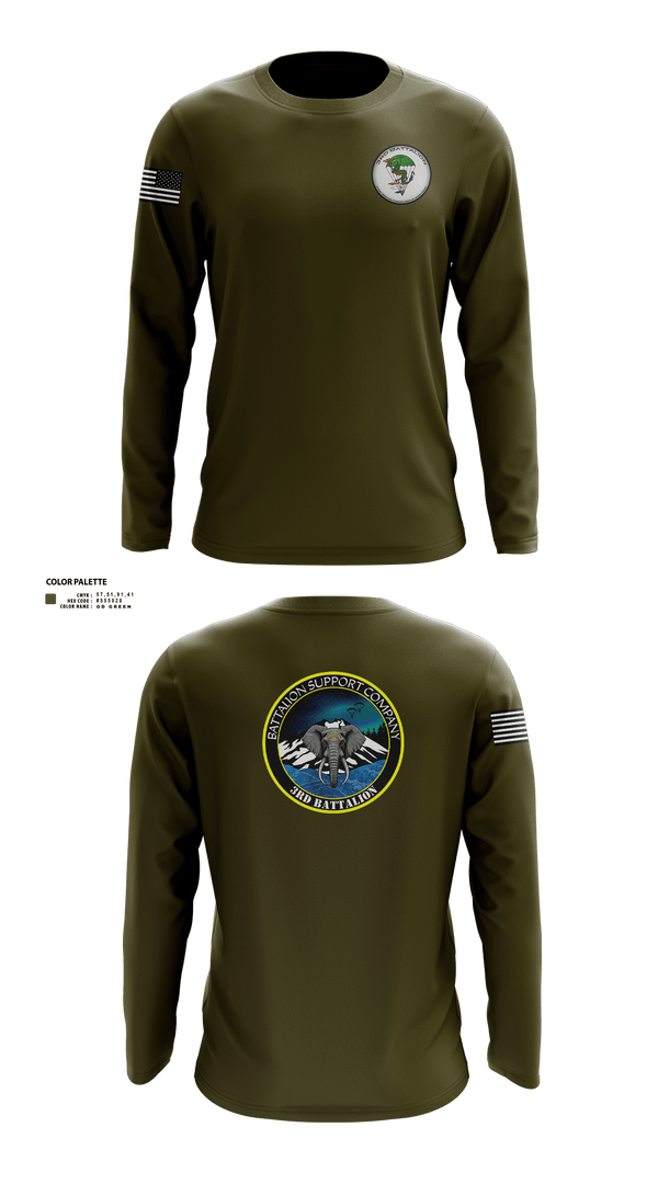 Long Sleeve Performance Shirt, , Army, Teamtime, Team time, sublimation, custom sports apparel, team uniforms, spirit wear, spiritwear, sports uniforms, custom shirts, team store, custom team store, fundraiser sports, apparel fundraiser