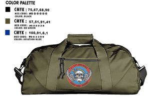 Duffle Bag, A Co, 2-13th Aviation Regiment, , Teamtime, Team time, sublimation, custom sports apparel, team uniforms, spirit wear, spiritwear, sports uniforms, custom shirts, team store, custom team store, fundraiser sports, apparel fundraiser