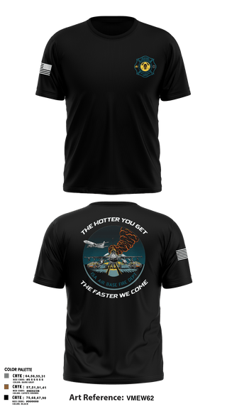 Short Sleeve Performance Shirt, ISA Air base Fire Dept., Fire Department, Teamtime, Team time, sublimation, custom sports apparel, team uniforms, spirit wear, spiritwear, sports uniforms, custom shirts, team store, custom team store, fundraiser sports, apparel fundraiser