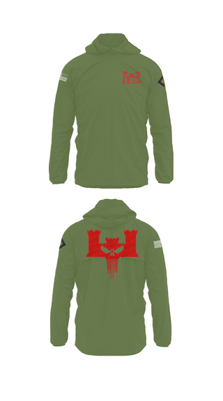 Windbreaker, A co 578th BEB, , Teamtime, Team time, sublimation, custom sports apparel, team uniforms, spirit wear, spiritwear, sports uniforms, custom shirts, team store, custom team store, fundraiser sports, apparel fundraiser
